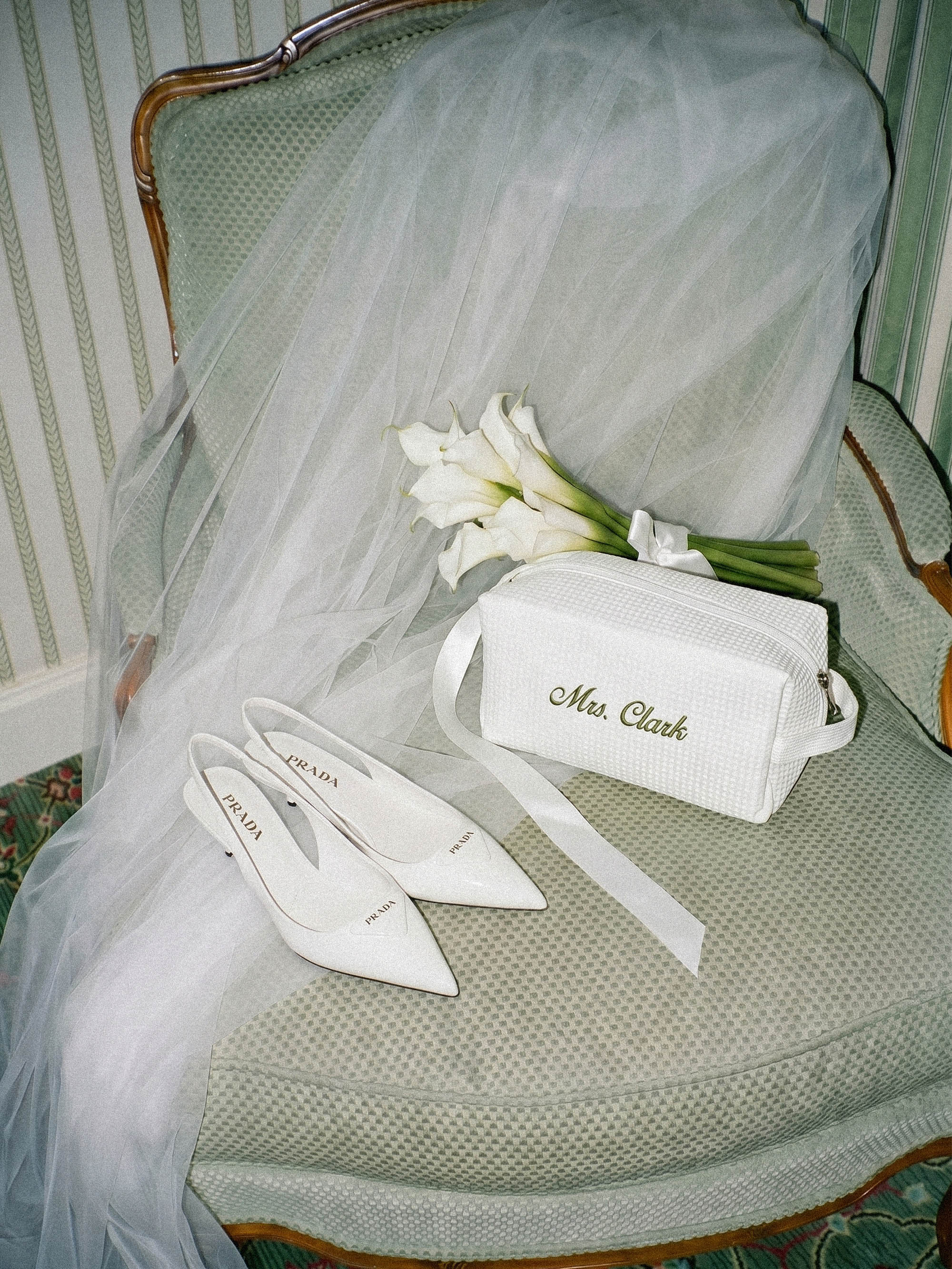 Personalized Bride Bag, Bridal Accessories, Bride To Be Waffle Makeup Pouch, Wedding Gifts