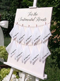 Pack of 10 Happy Tears Handkerchief, Wedding Favors for Guests in Bulk