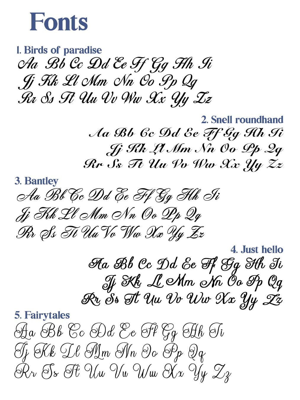 Cosmetic bag with embroidered initials