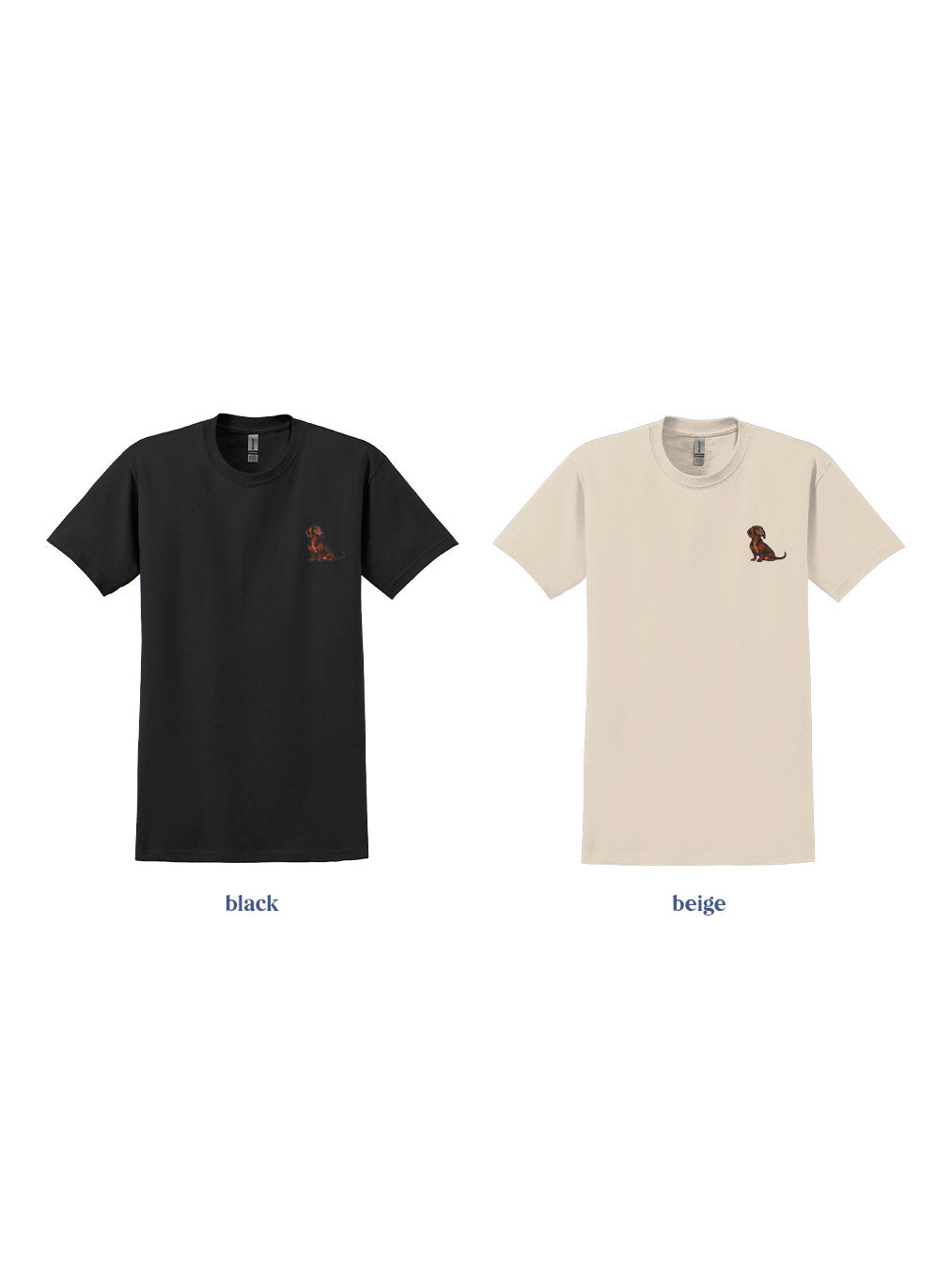 The Sitting Dachshund