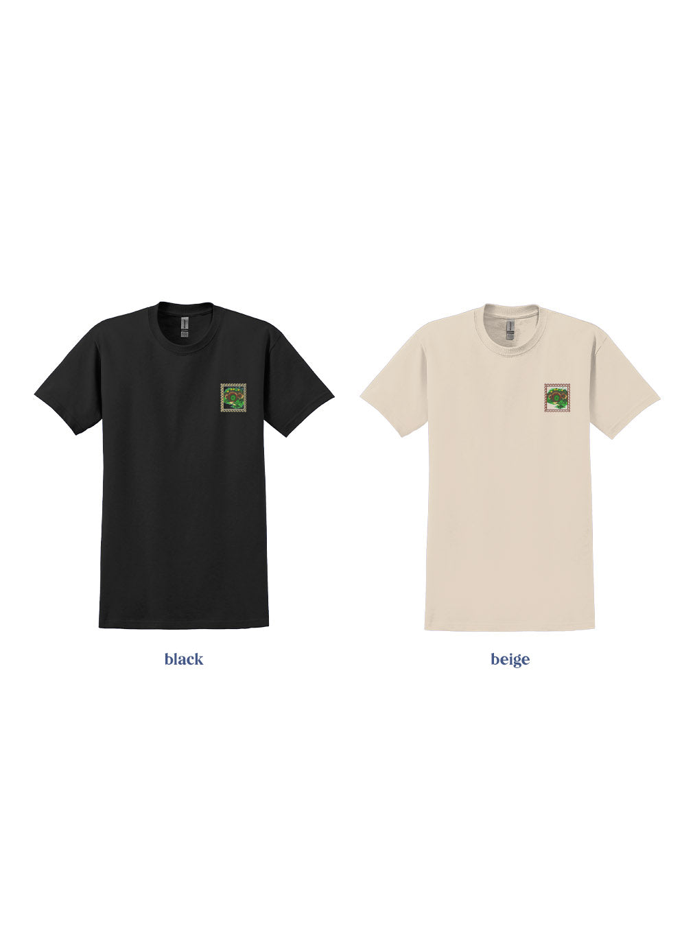 Magic Door Stamp – Embroidered Design for Clothing, Fantasy Landscape Pattern