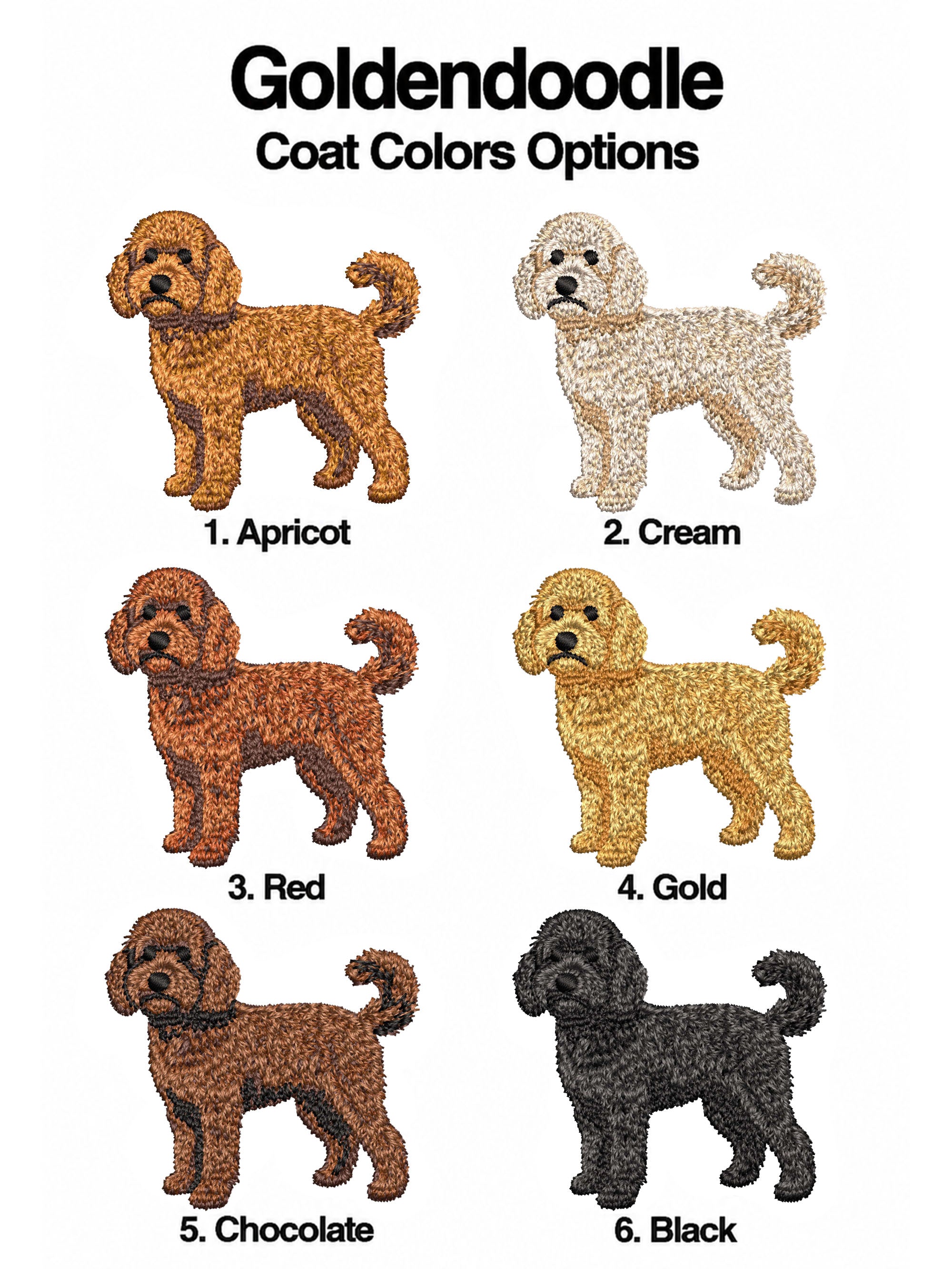 Goldendoodle Shirt, Embroidered Hoodie, Custom Dog Shirt, Personalized Dog Sweatshirt, Goldendoodle Gifts