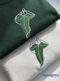 Embroidered Fantasy Sweatshirt, Bookish Merch, Book Shirt, Leaf Hoodie, Bookish Gifts