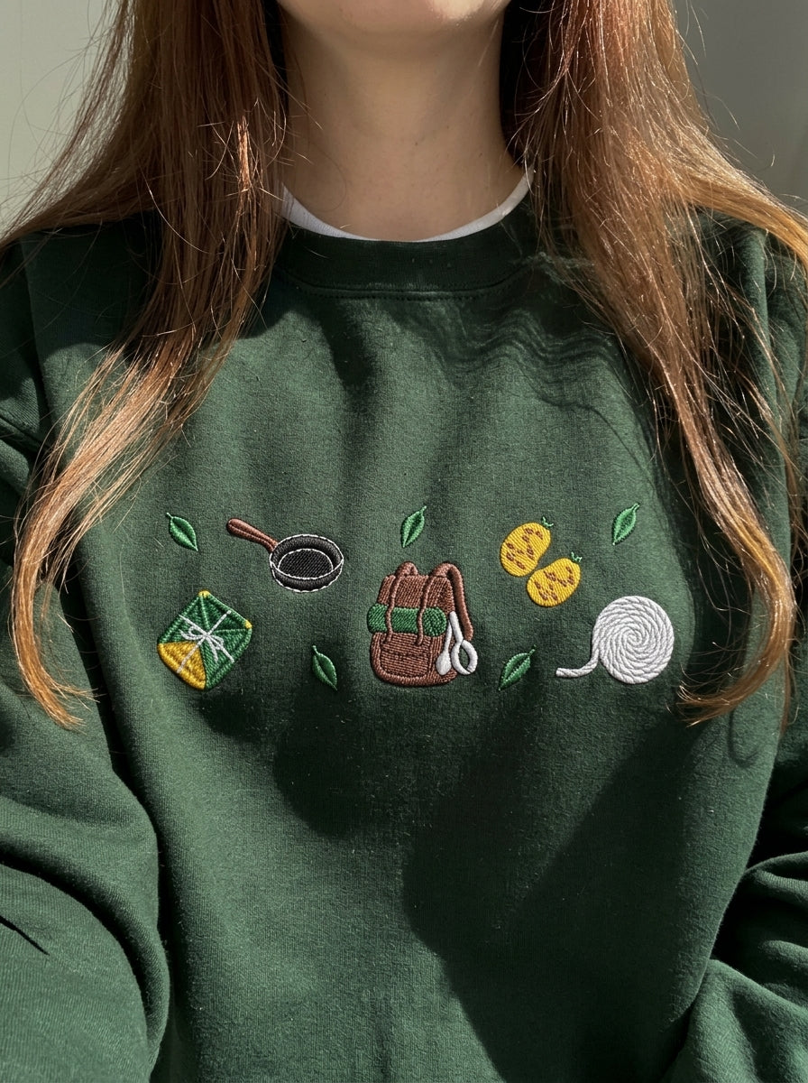 Traveler Embroidered Shirt, Fantasy Bookish Sweatshirt, Bookish Merch, Book Shirt, Bookish Hoodie, Bookish Gifts