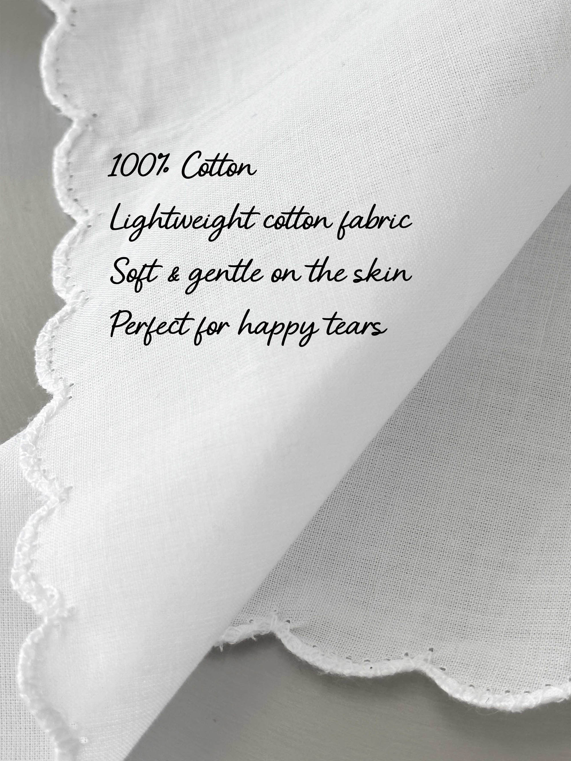 Personalized Wedding Handkerchief for Mother of the Groom