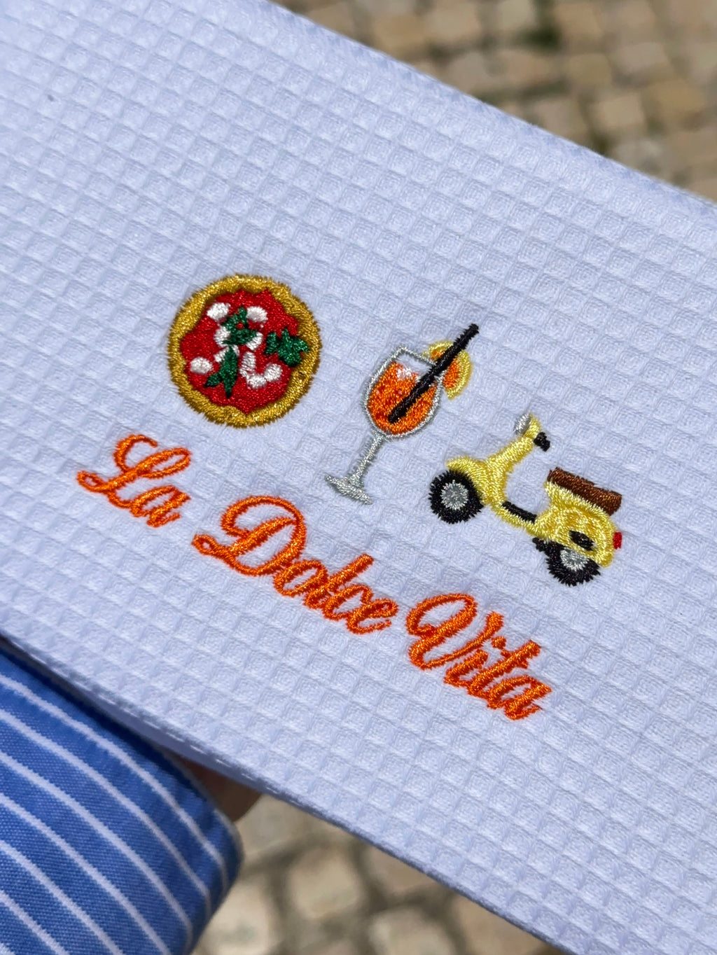 La Dolce Vita Custom Makeup Bag, Aperol Spritz Beach Bag, Travel Accessories, Italian Gifts, Girls Trip Gifts