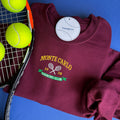 Monte Carlo embroidery design