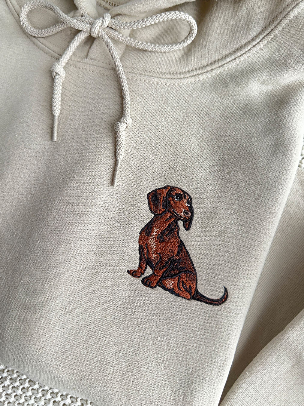 The Sitting Dachshund