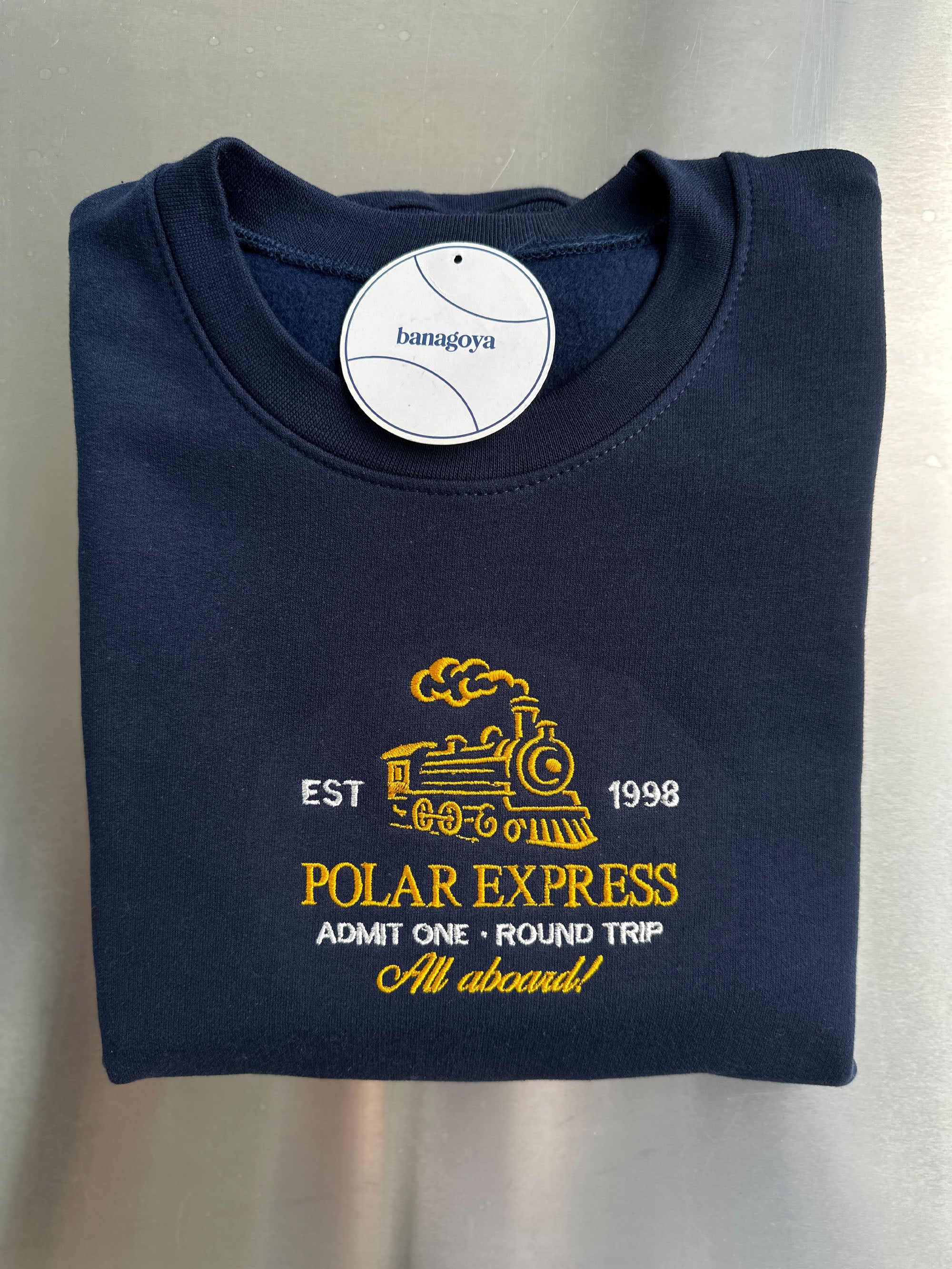 Winter Express – Vintage Train Embroidery Design