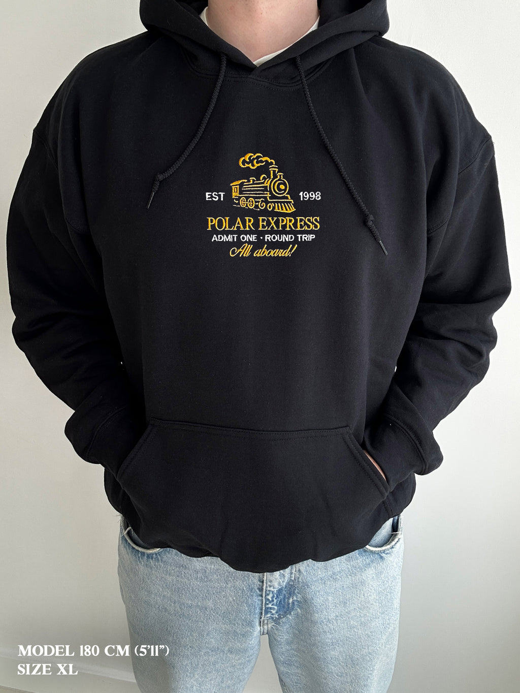 Winter Express – Vintage Train Embroidery Design