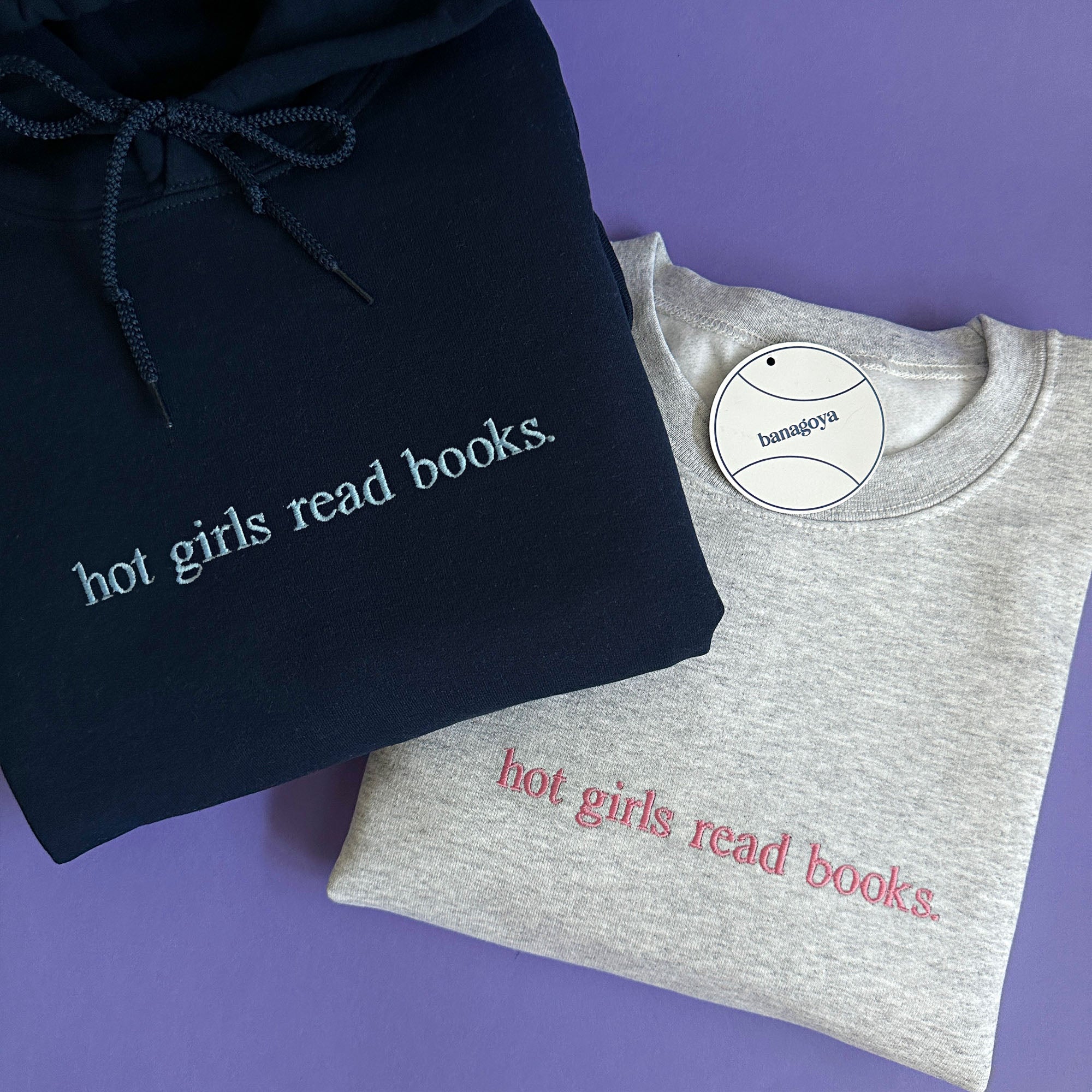Hot girls read books embroidery design