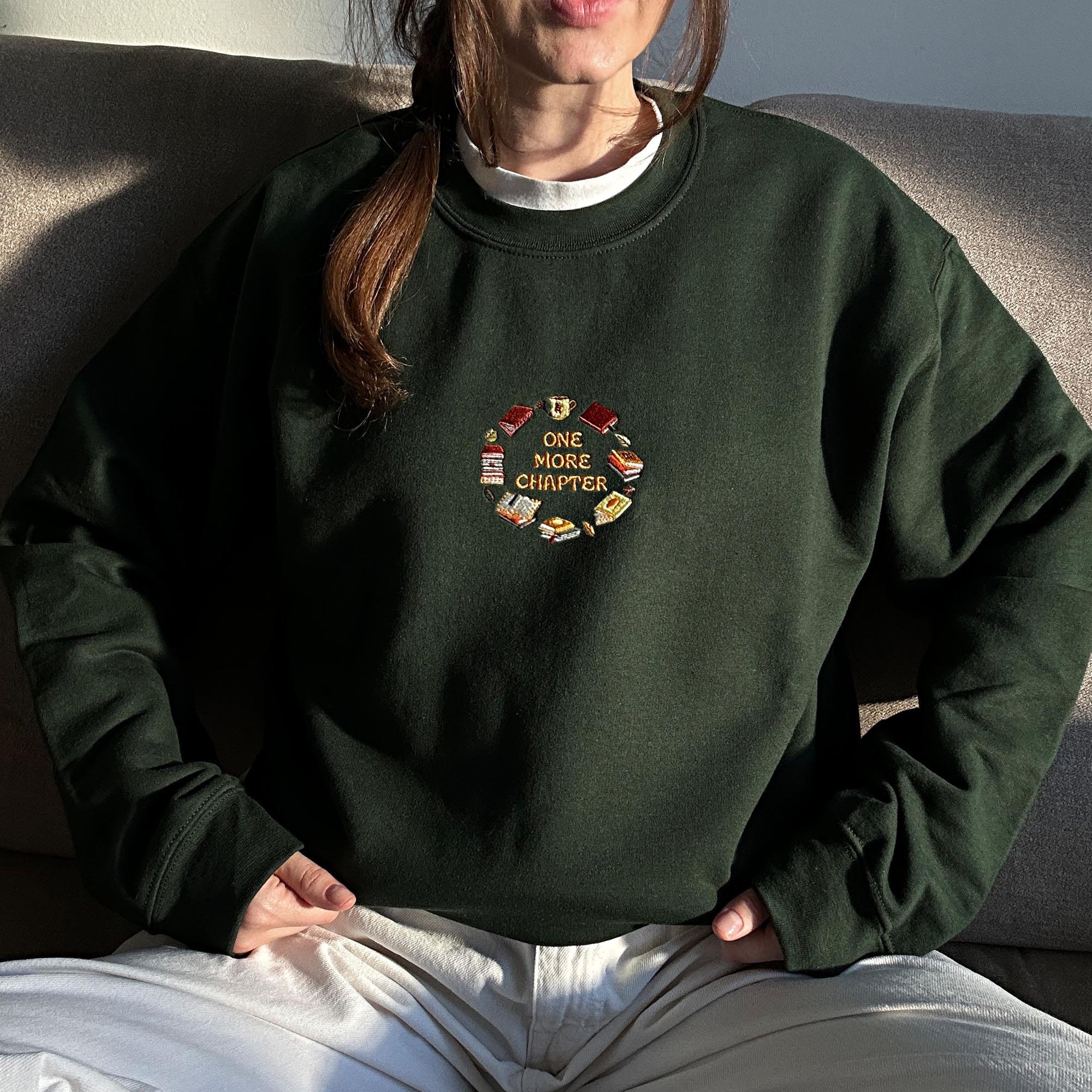 One more chapter embroidery design