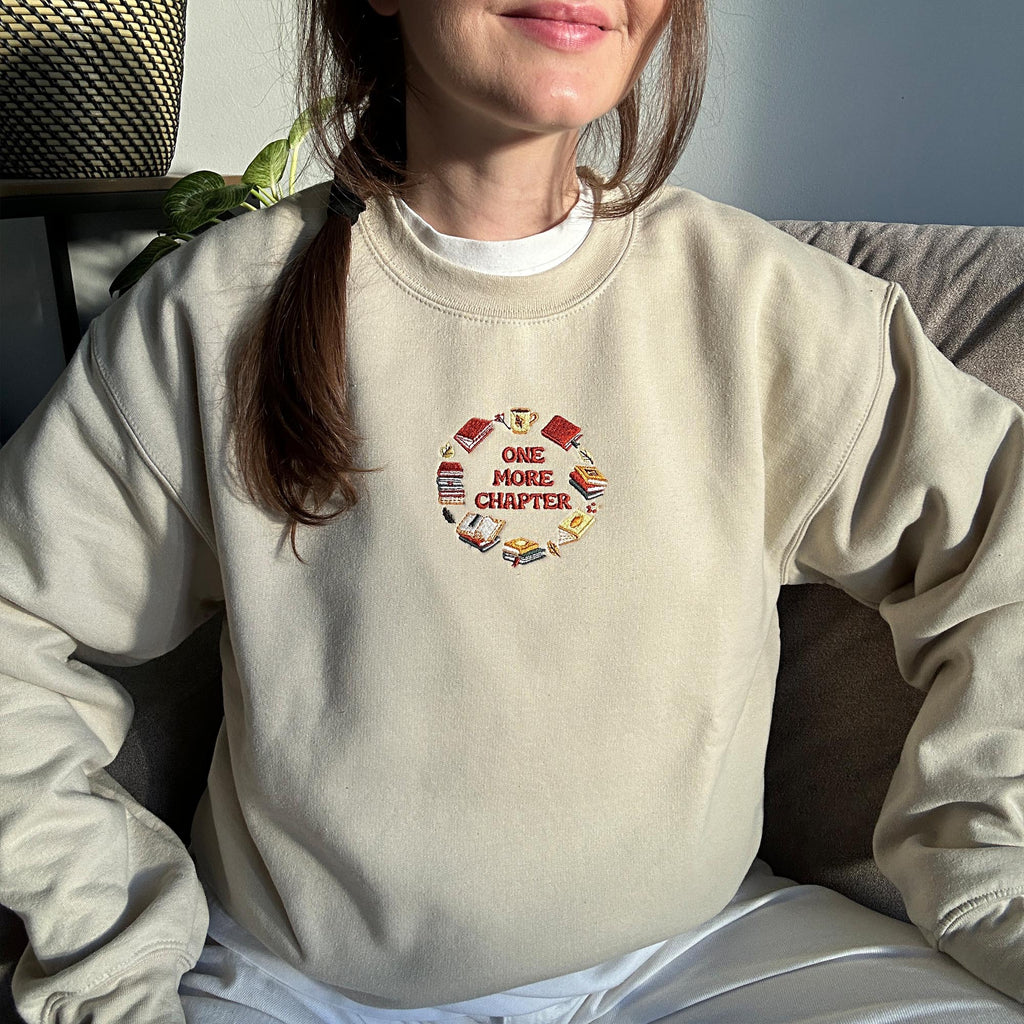 One more chapter embroidery design