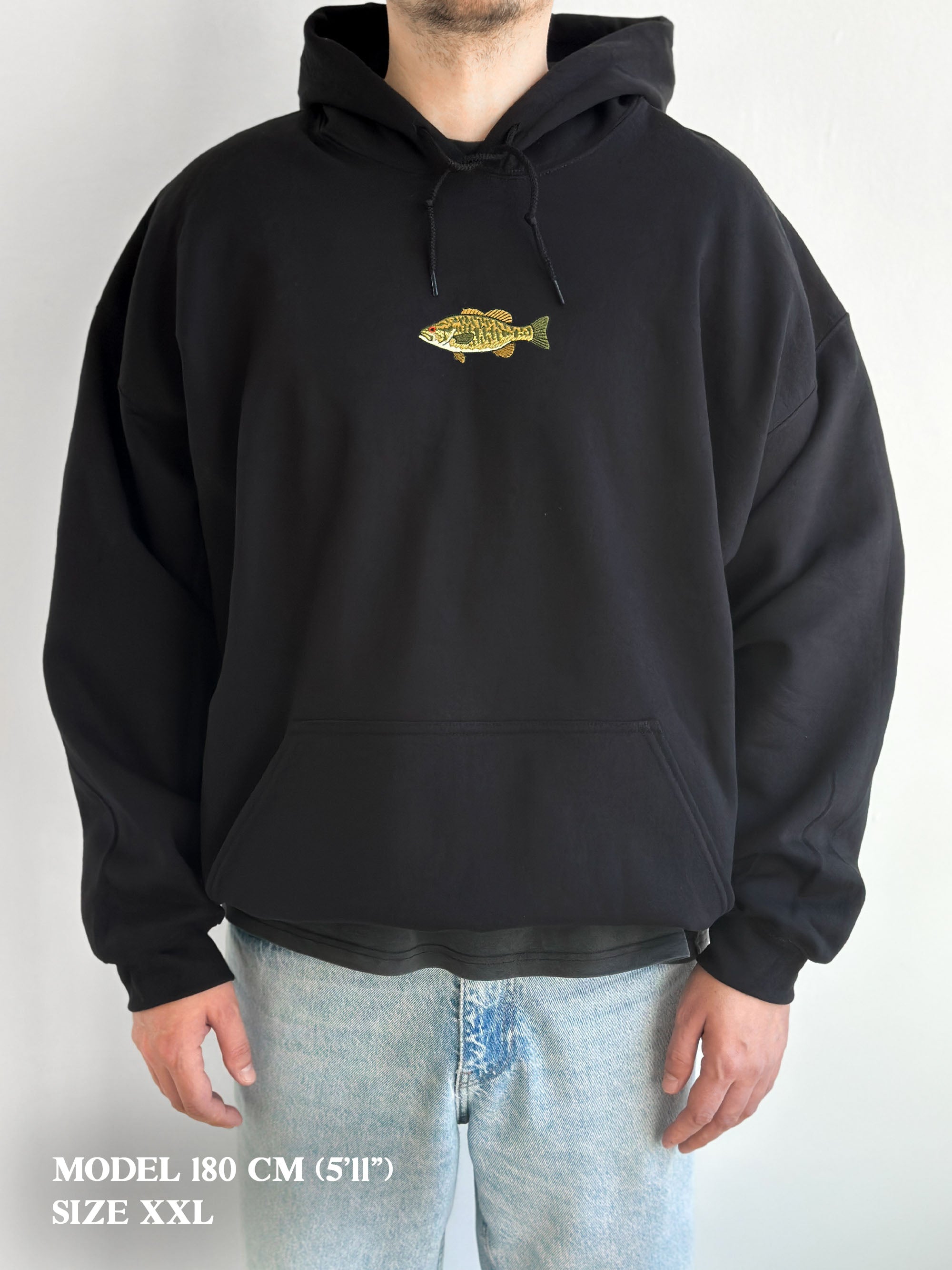 Smallmouth Bass Fish Embroidery – Fishing Design for Anglers