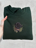Embroidered Black lab sweatshirt, labrador retriever hoodie or shirt, dog owner gift