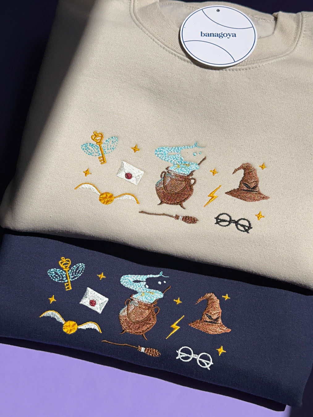 Wizard doodle embroidery design