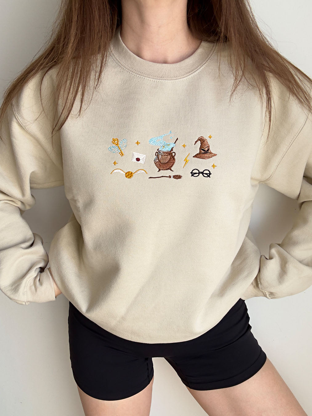 Wizard doodle embroidery design