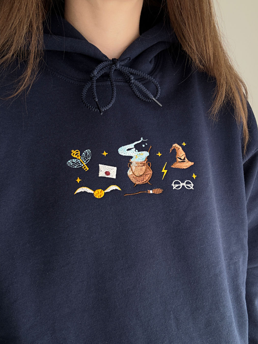 Wizard doodle embroidery design