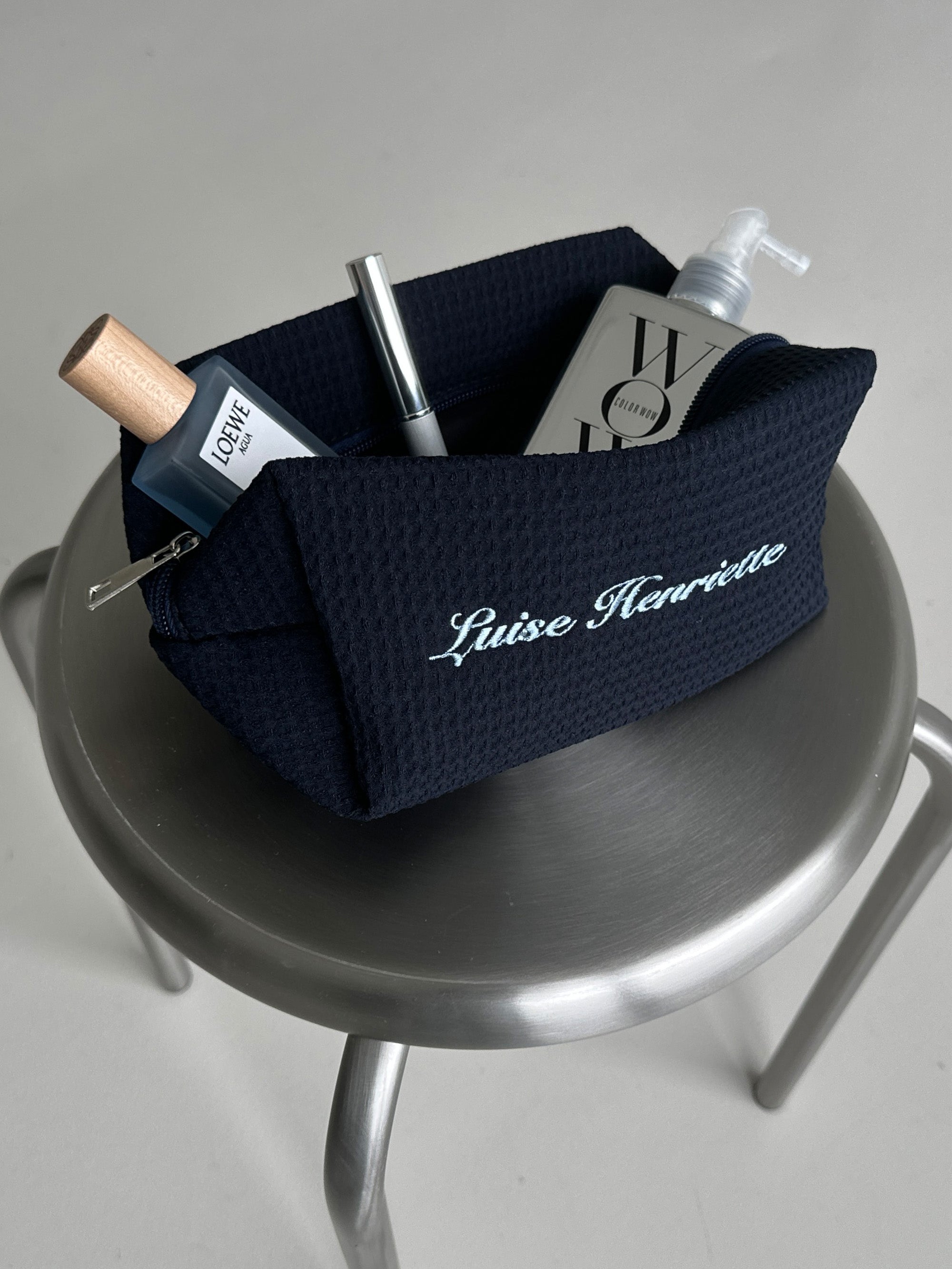 Makeup Bag with Initials