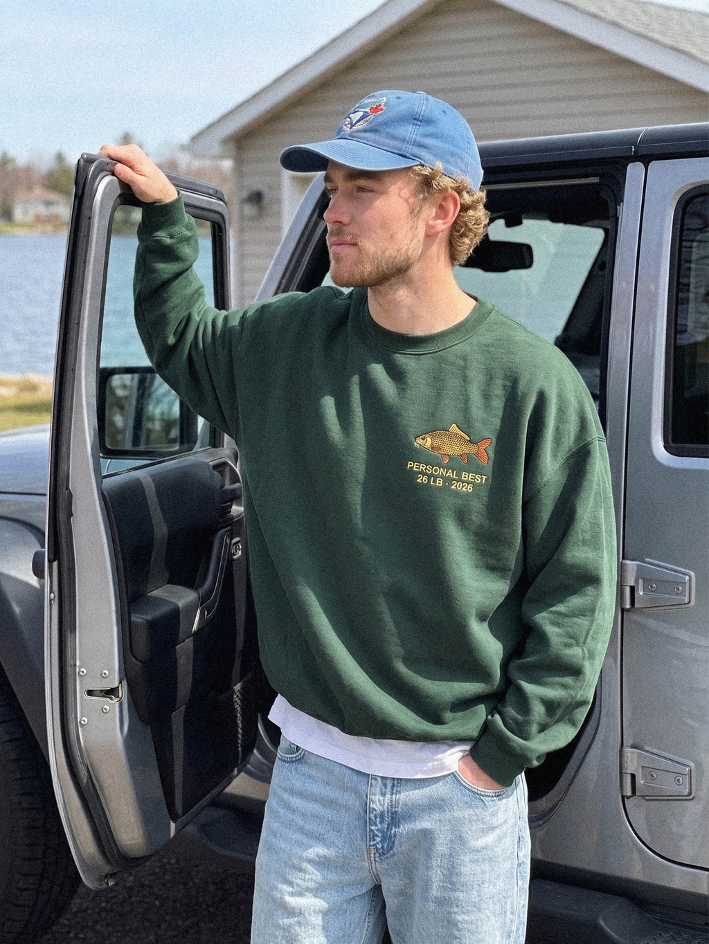 Fishing Shirt, Fisherman Sweater, Crewneck Sweatshirt, Fish Shirt, Embroidered Hoodie, Mens Clothing, Fishing Gifts for Men