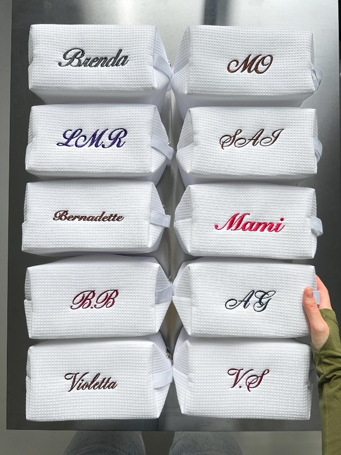 Makeup Bag with Name