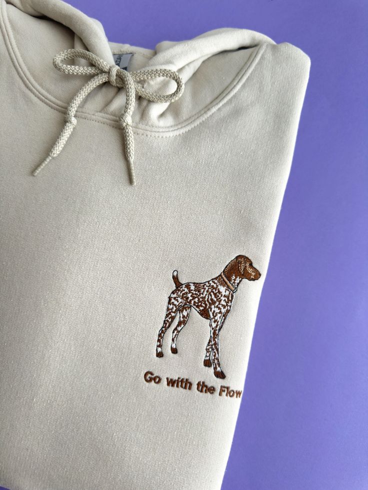German shorthaired pointer embroidery design