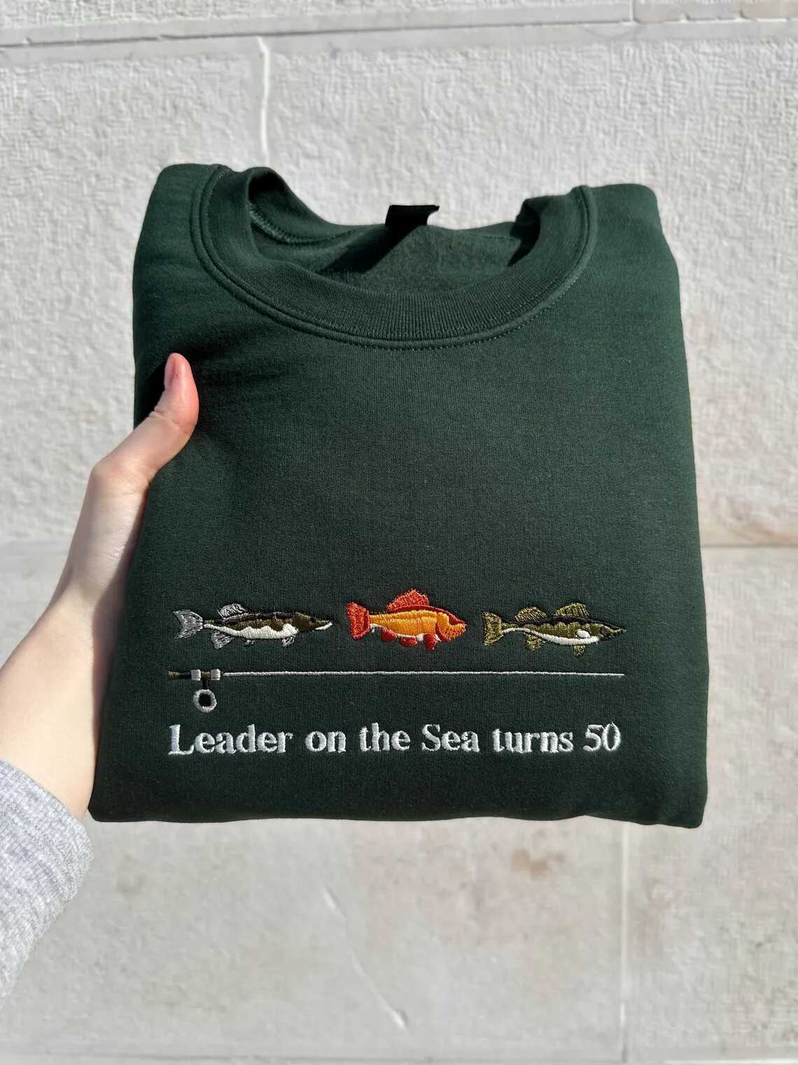 Fishing Shirt, Embroidered Sweater, Fisherman Aesthetic, Fish Shirt, Vintage Sweatshirt Hoodie, Fishing Gifts For Men