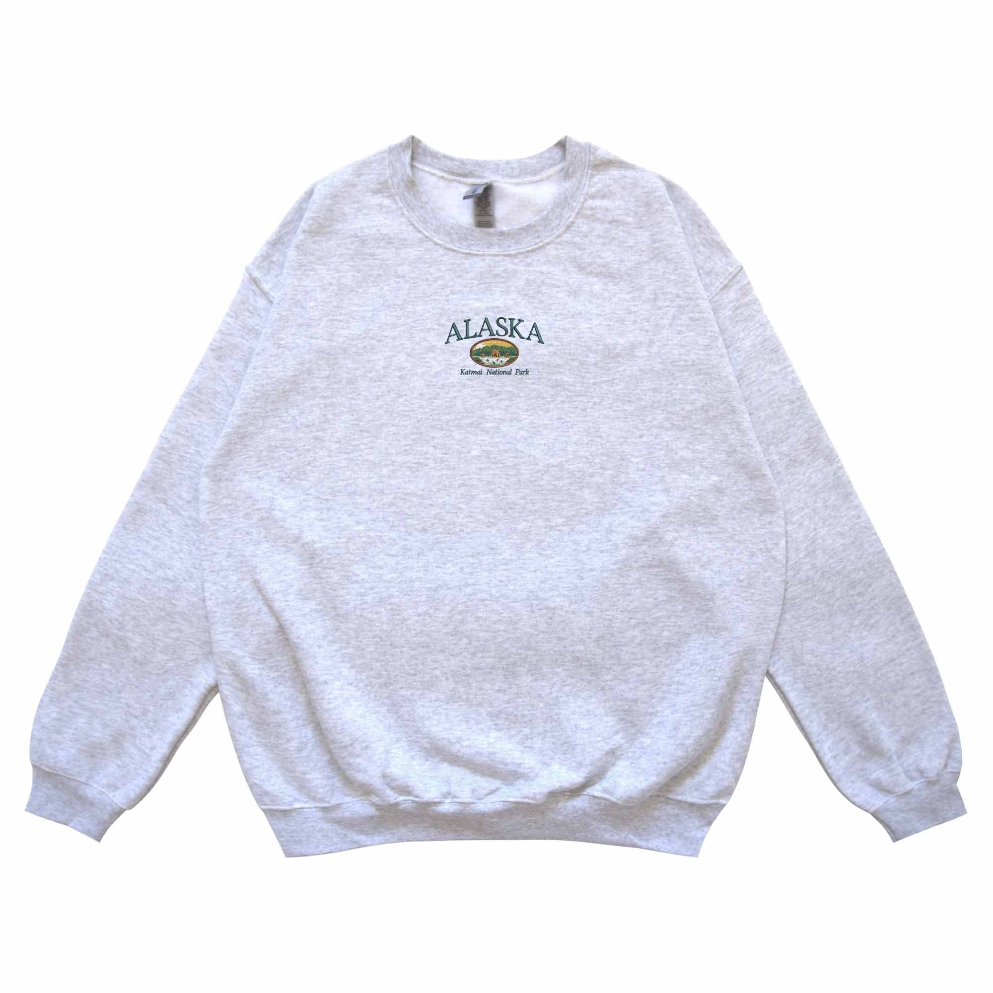 Katmai National Park Alaska embroidery design