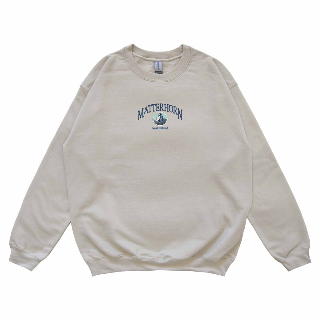 Matterhorn mountain embroidery design