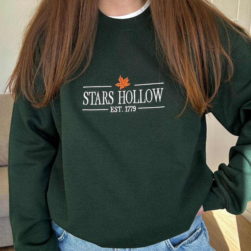 Stars Hollow embroidery design