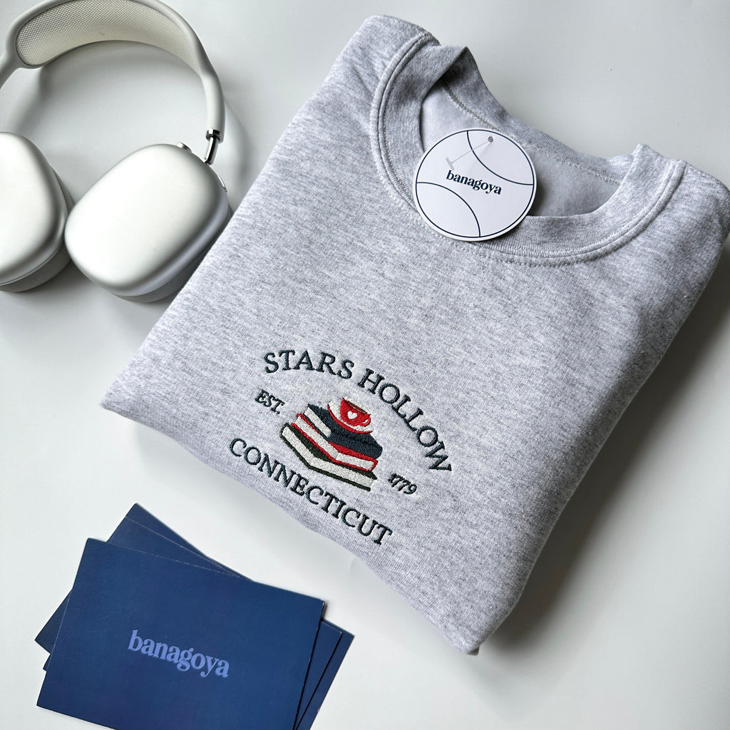 Stars Hollow embroidery design