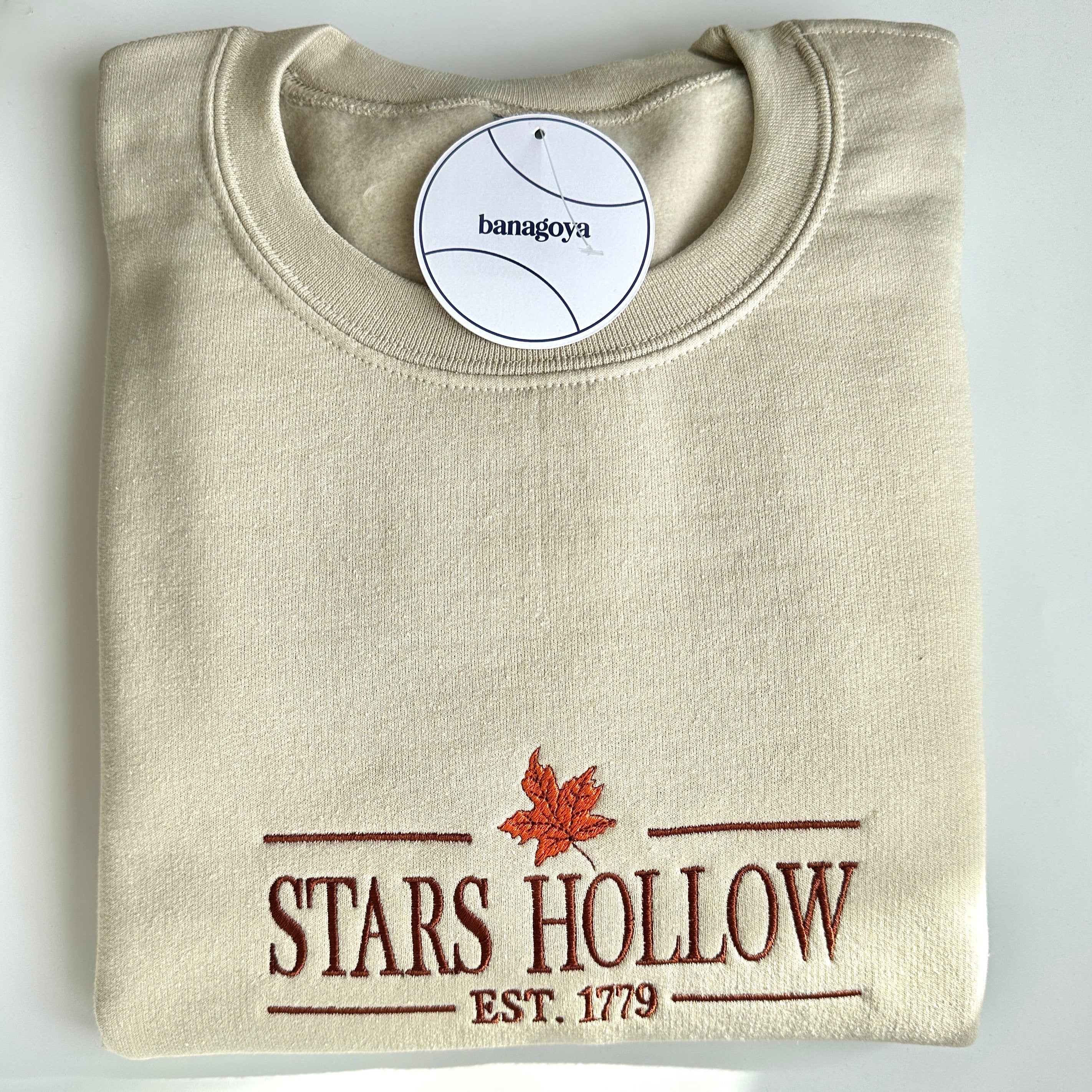 Stars Hollow embroidery design