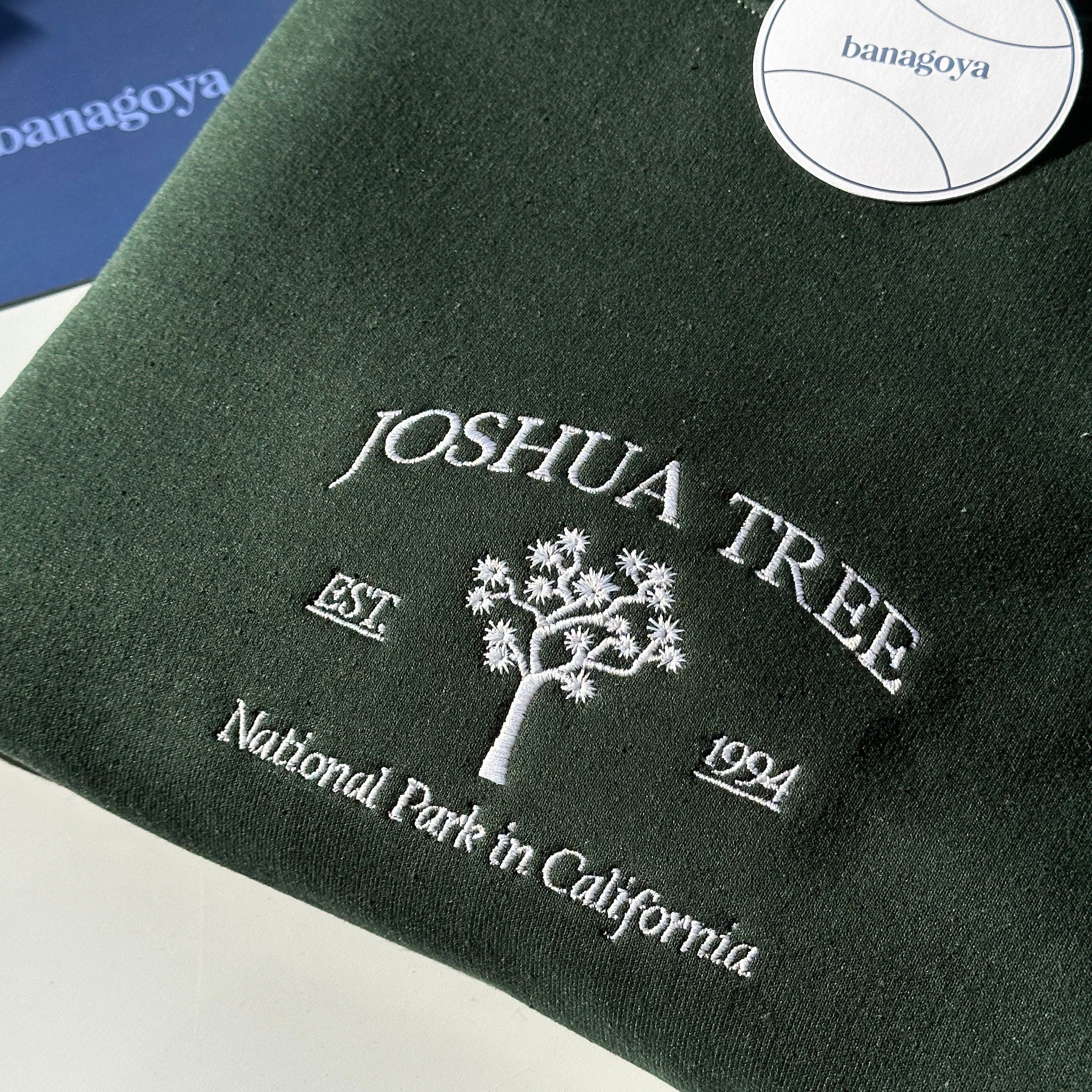 Joshua Tree National Park embroidery design