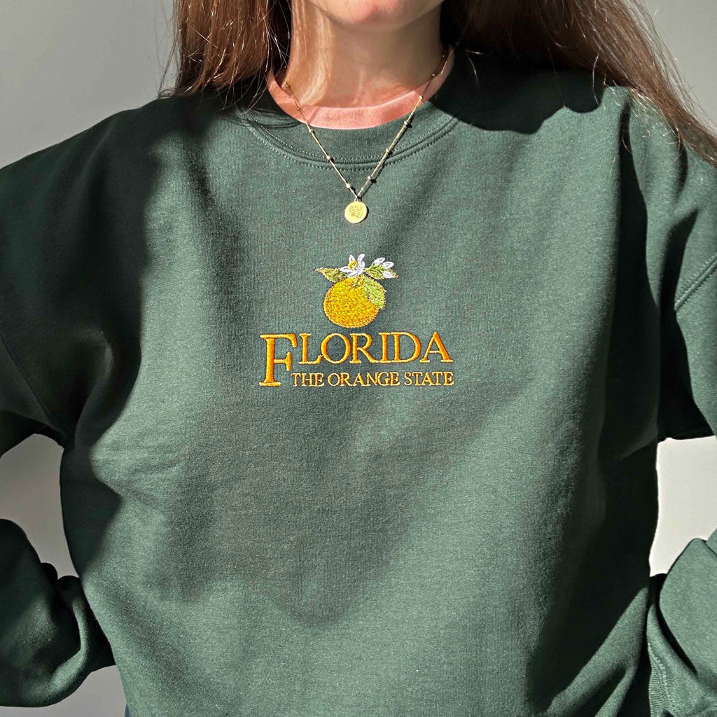 Florida embroidery design