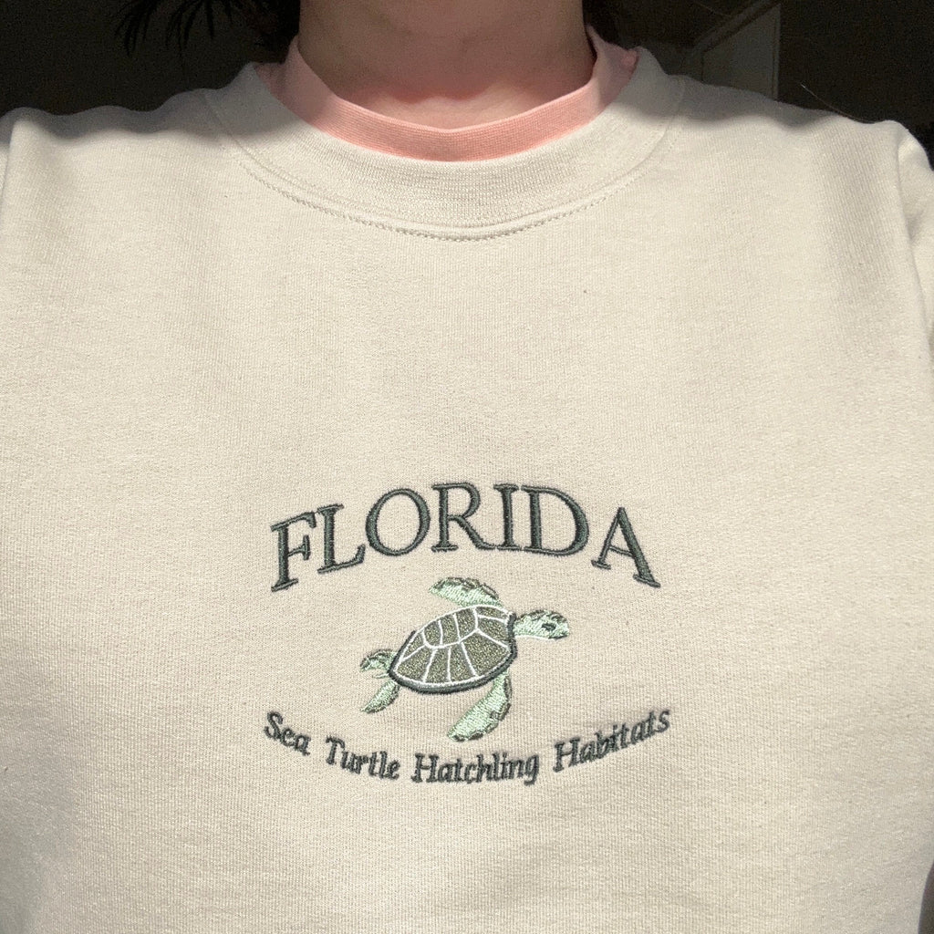 Florida embroidery design