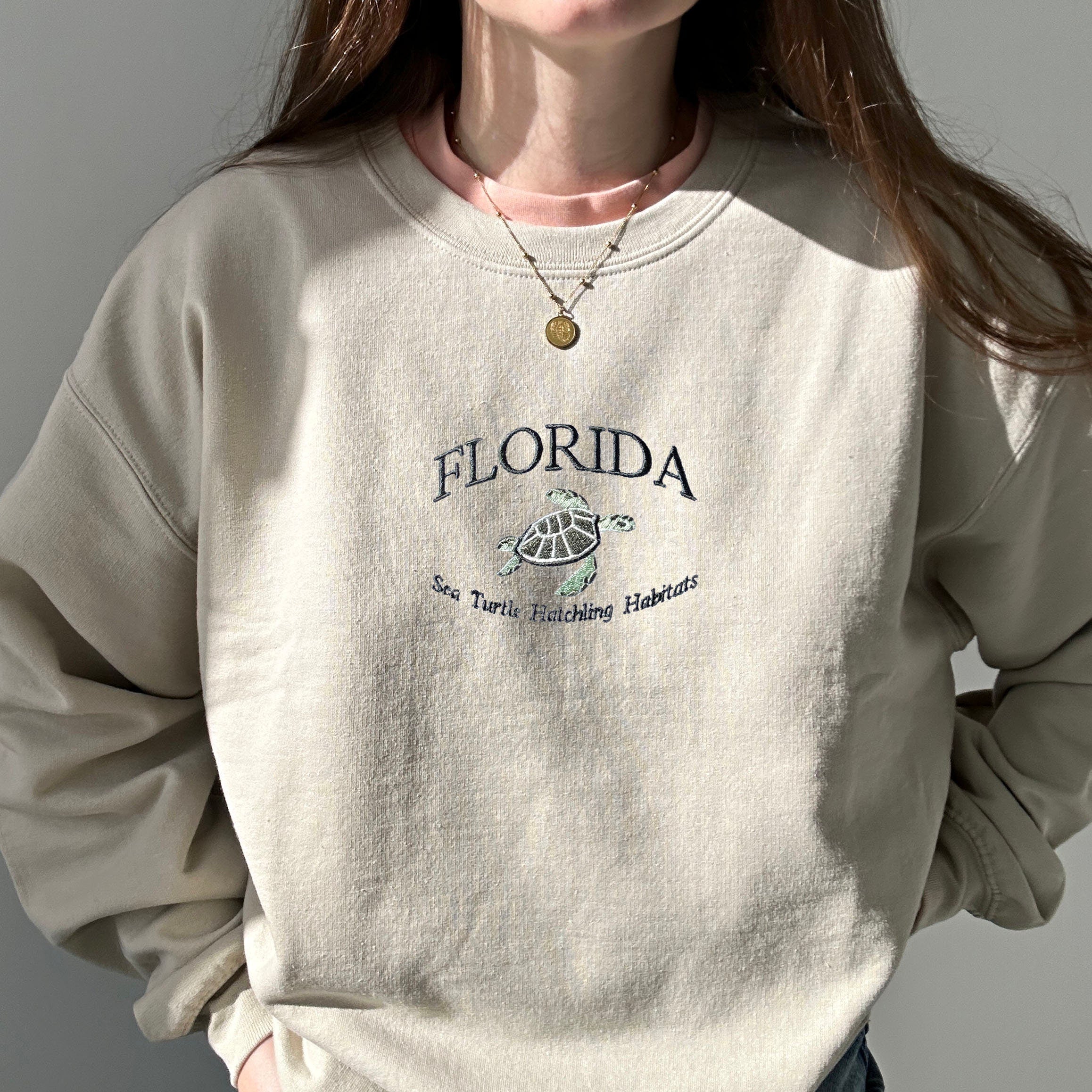 Florida embroidery design