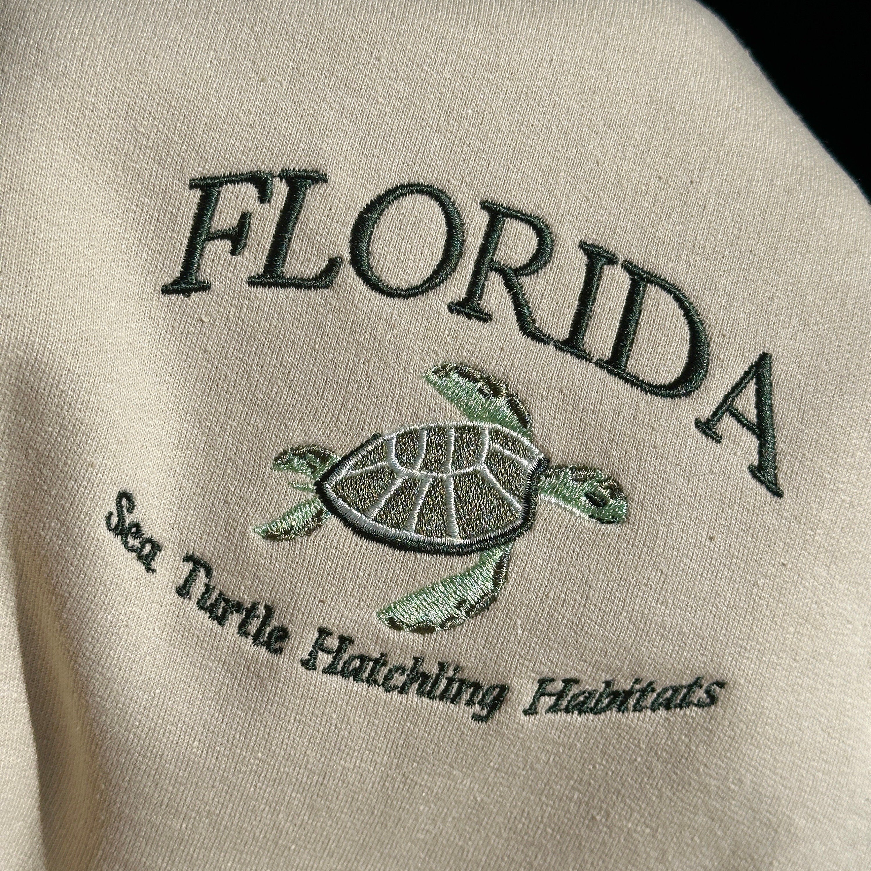 Florida embroidery design