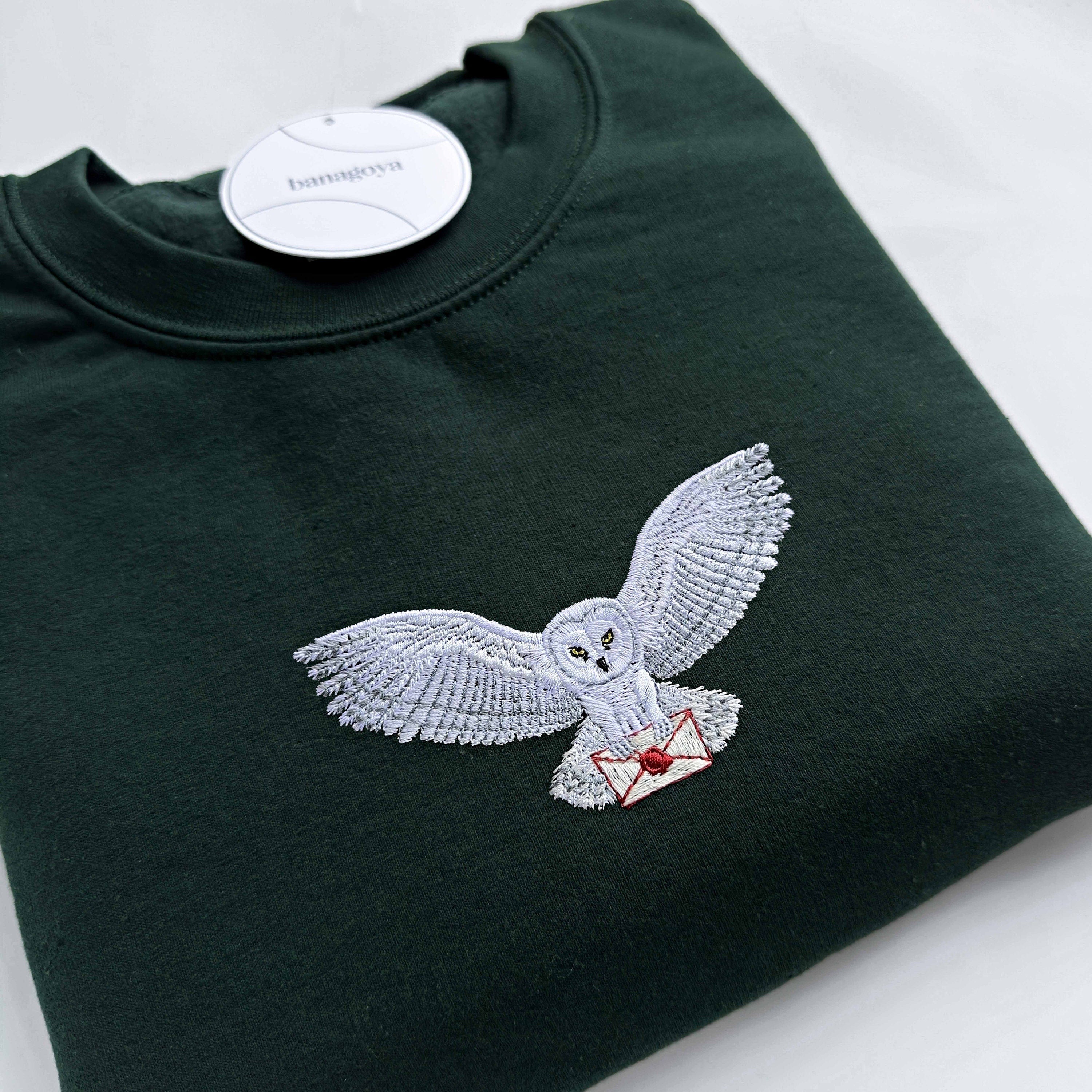 Magic owl embroidery design