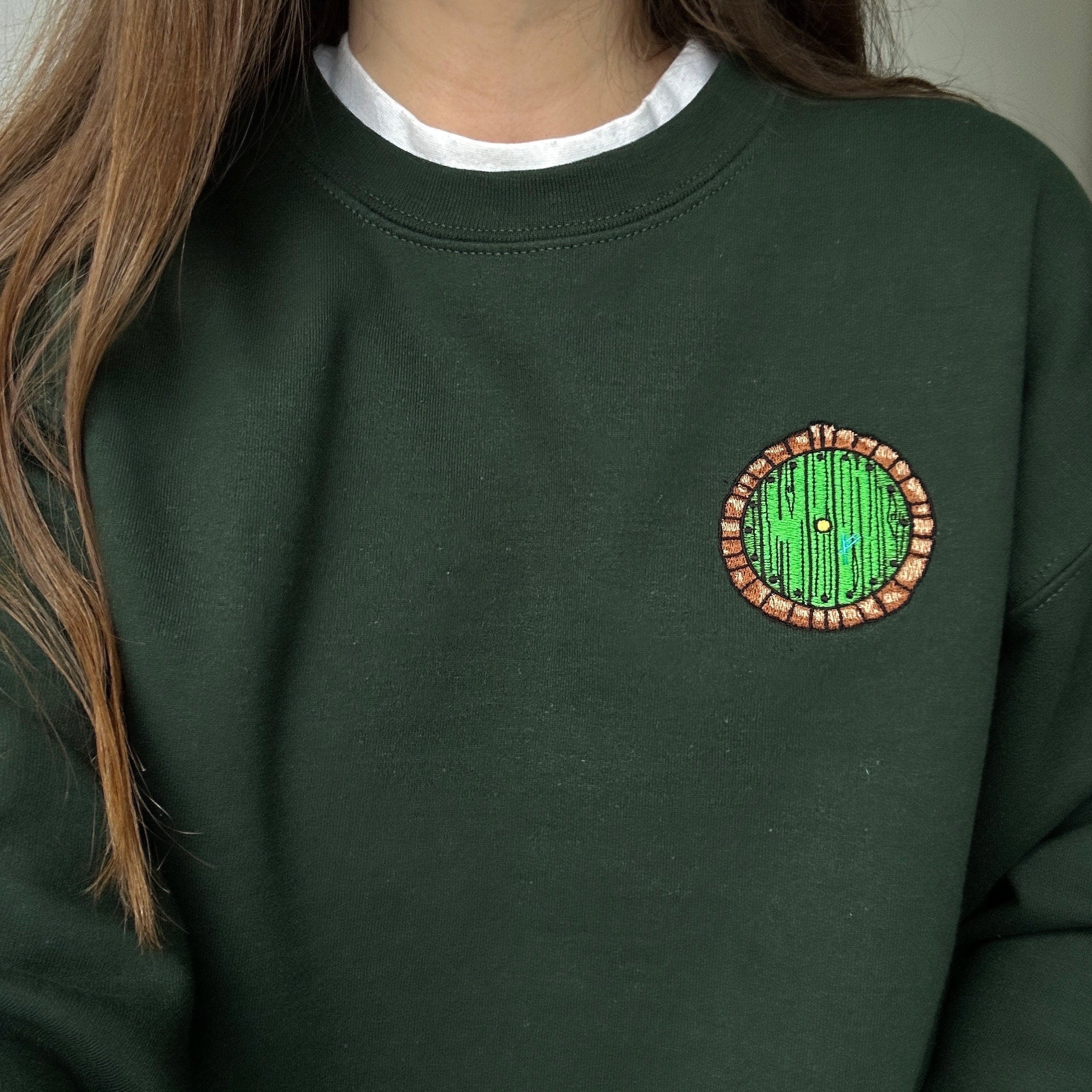 Magic door embroidery design