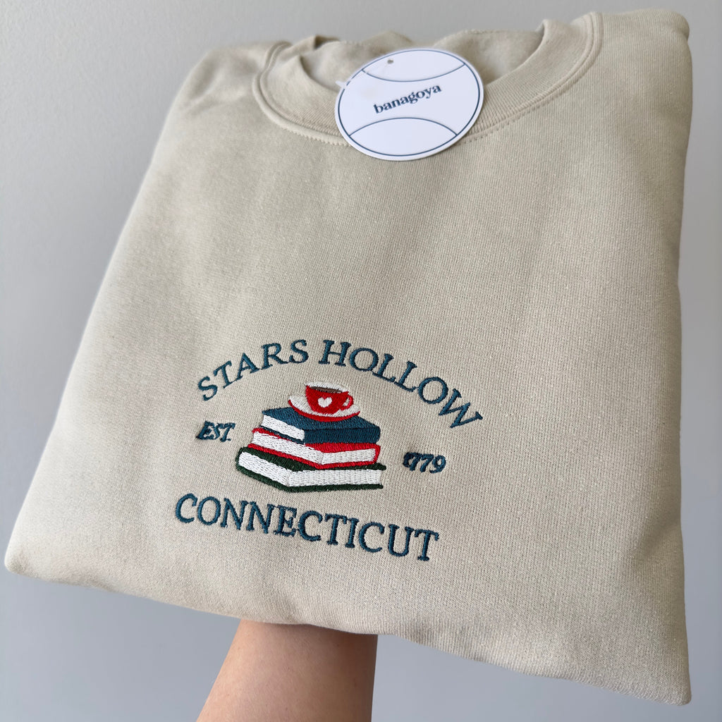 Stars Hollow embroidery design