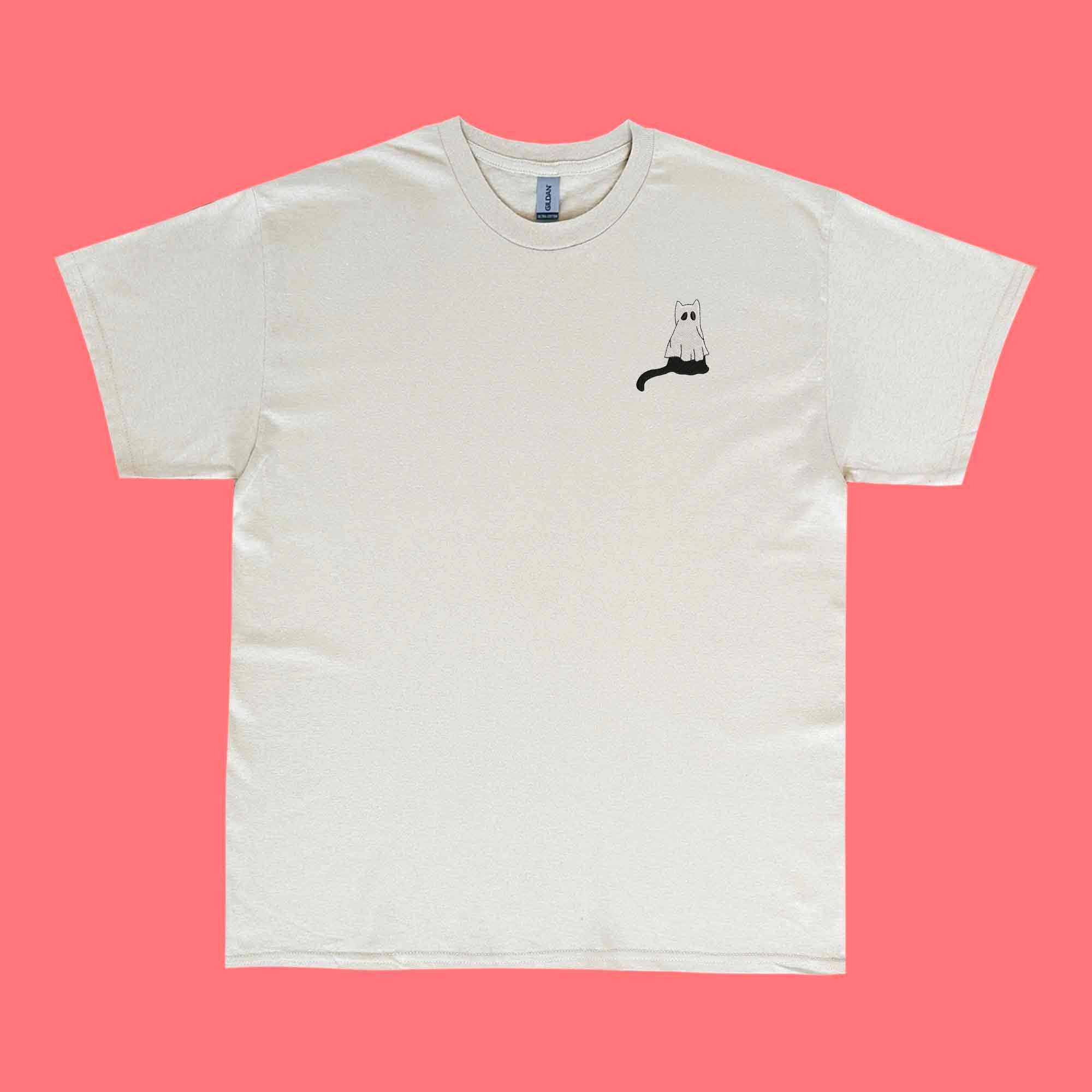 Halloween black cat embroidery design