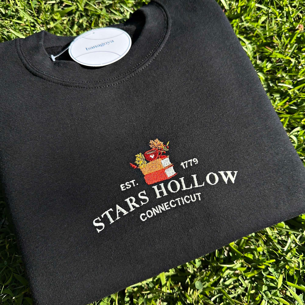 Stars Hollow embroidery design