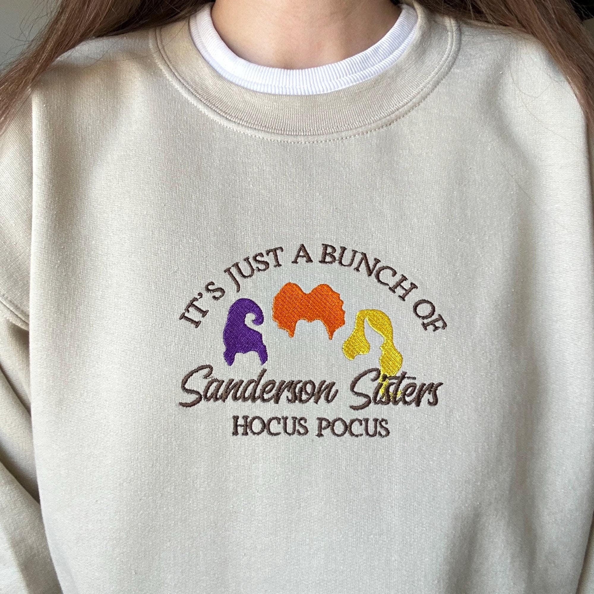 Sanderson Sisters Halloween embroidery design