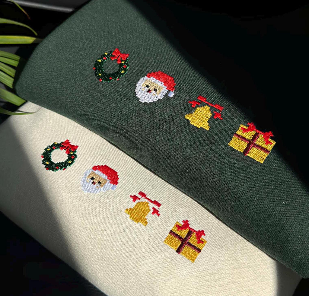 Christmas embroidery design
