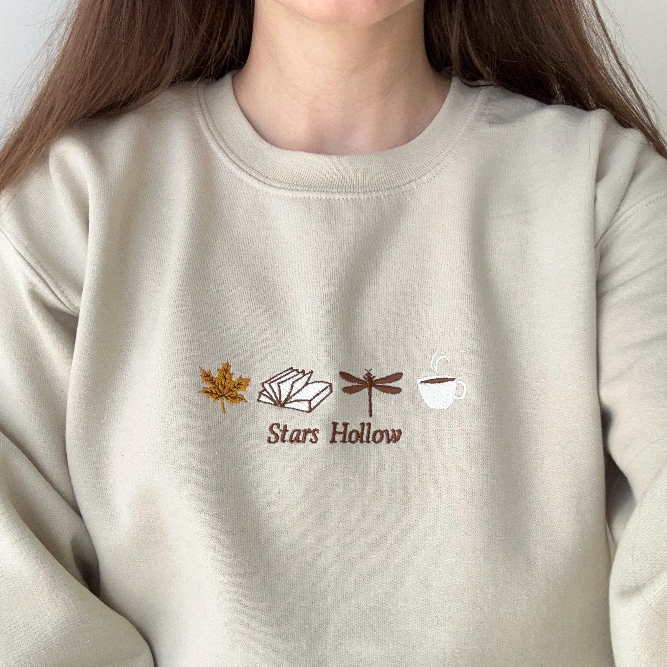 Stars Hollow Connecticut embroidery design