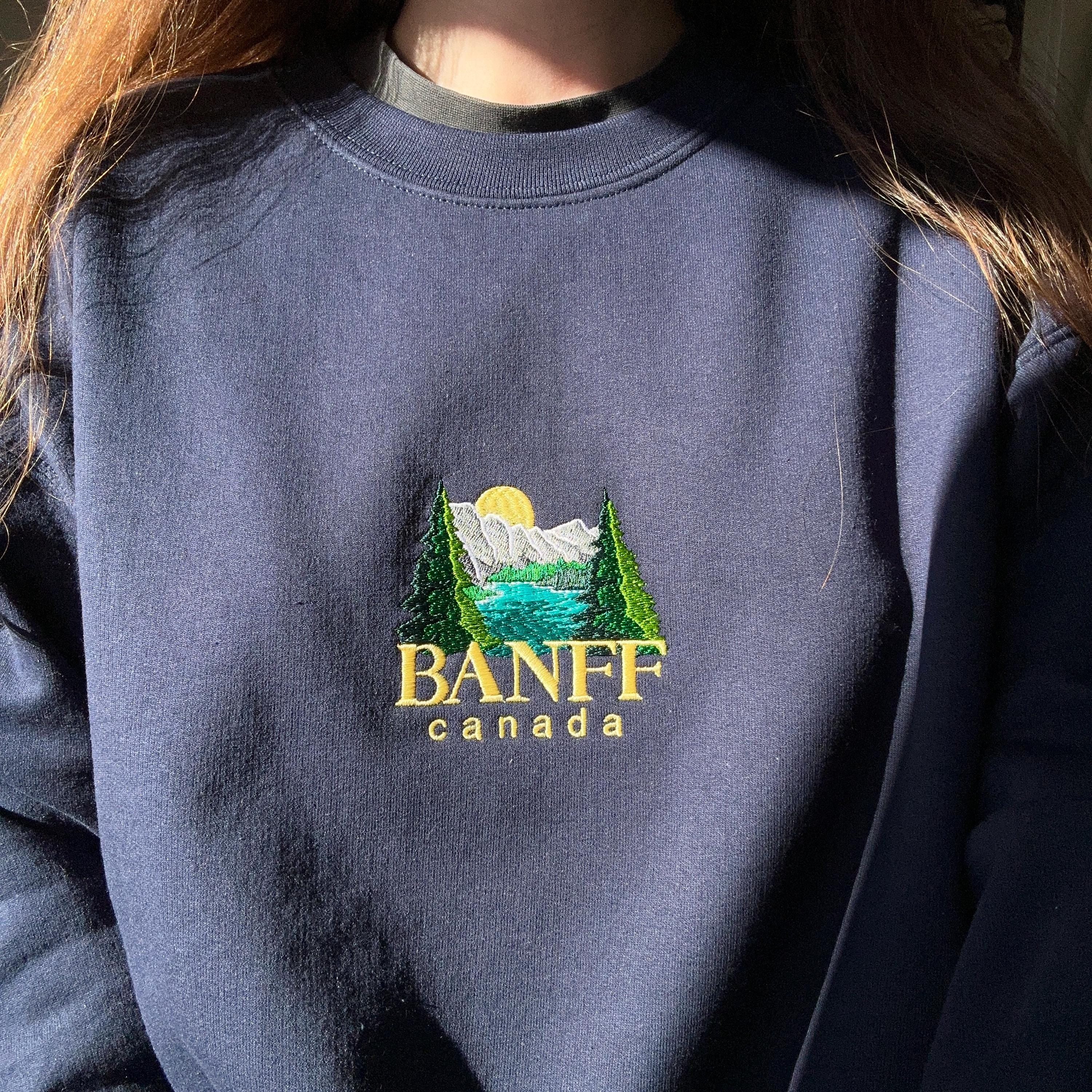 Banff National Park embroidery design