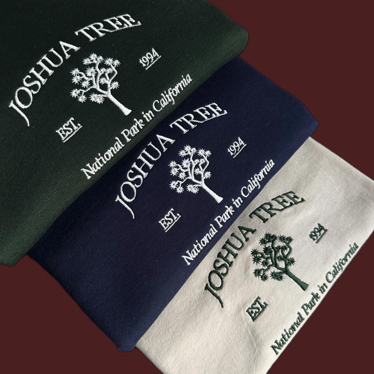 Joshua Tree National Park embroidery design