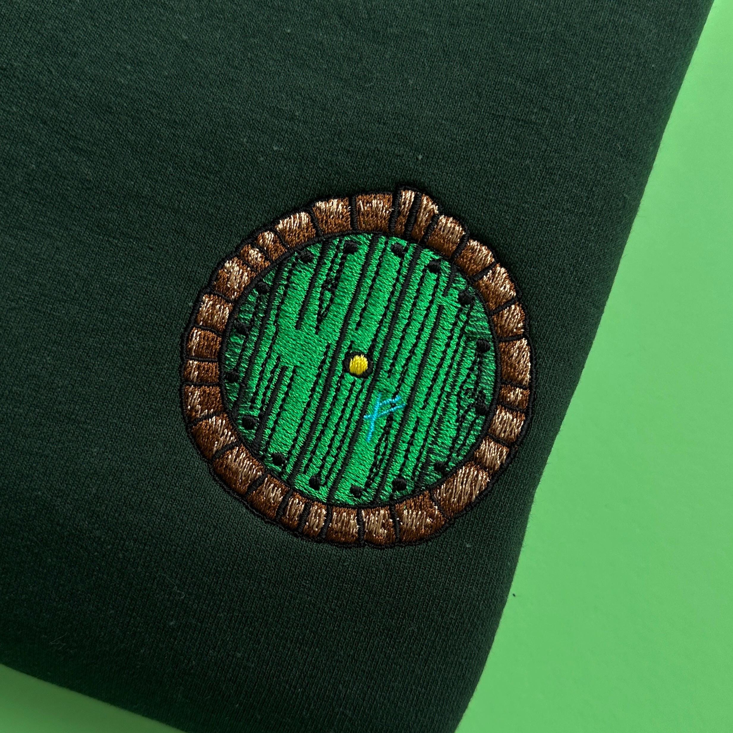 Magic door embroidery design