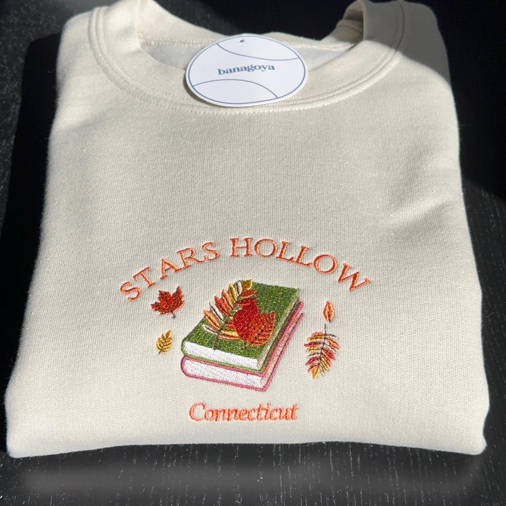 Stars Hollow embroidery design