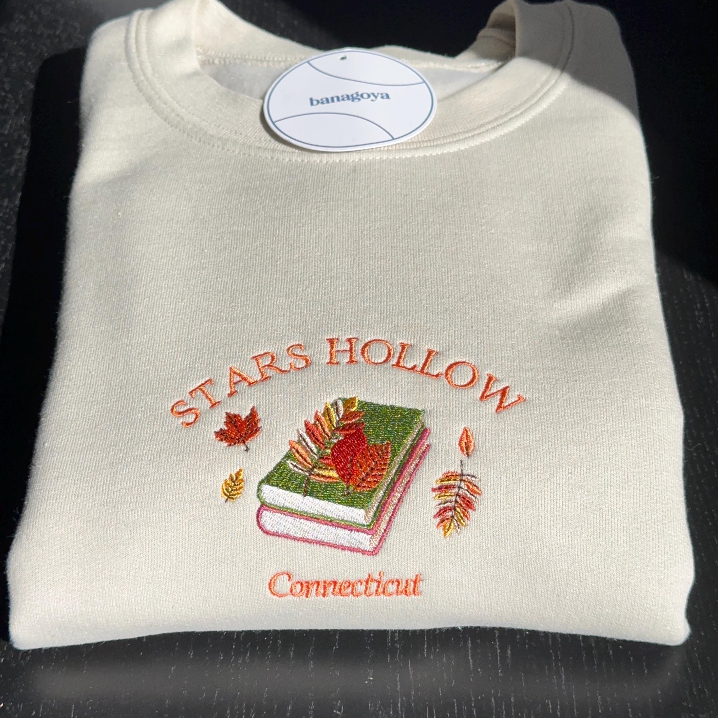 Stars Hollow embroidery design